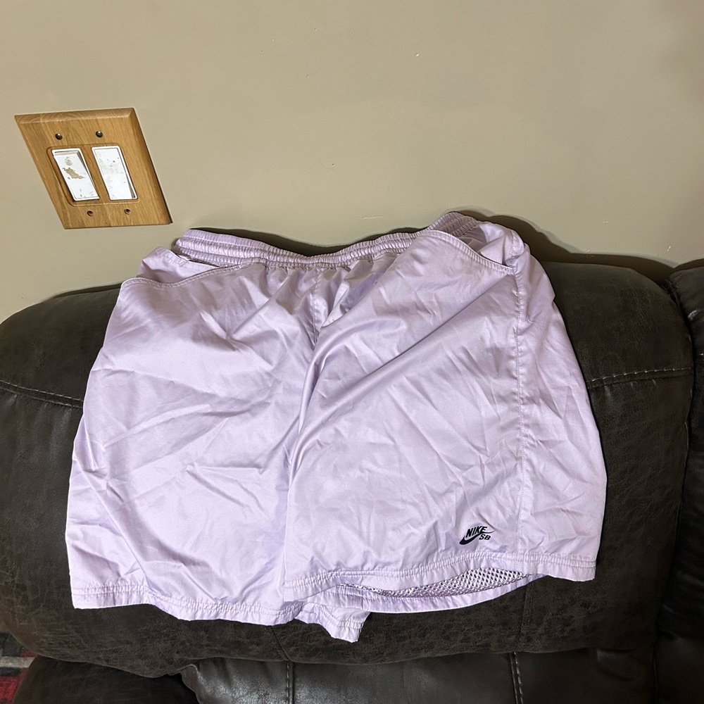 Nike Skateboard Nike SB Essentials Woven Lined Flow Shorts Large Purple Lavender